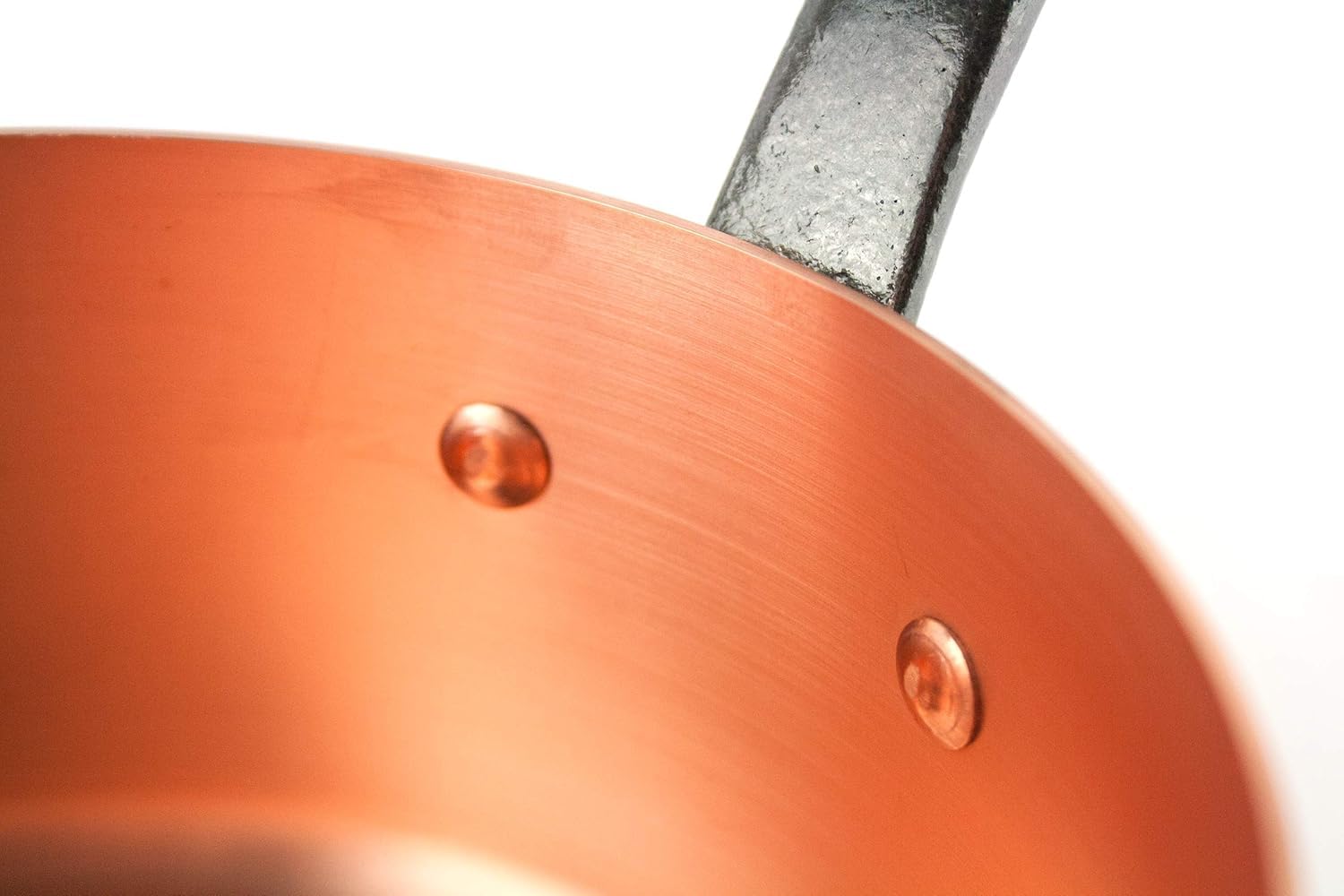 Kupferkasserolle Induktion für Karamell Ø 16 cm Durchmesser, Zuckertopf (Kupfer Induction)