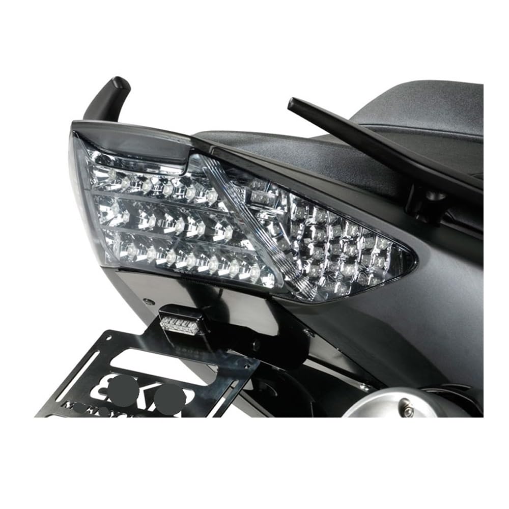 Fanale Freno Moto Per TMAX500 T-MAX500 2008 2009 2010 2011 Per TMAX 500 Fanale Posteriore Indicatori Di Direzione Integrati Frecce Anteriori Luce Freno Posteriore A LED