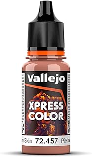 Vallejo - Xpress Color | Fairy Skin 18 ml. (0.6 fl.oz.) | Speedy Application and Drying | Vibrant and Saturated Tones | Allows Colors to Flow Easily over the Miniature Surface