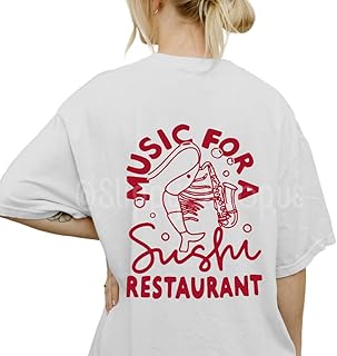 Music For A Sushi Restaurant T-shirt, Harry Merch, Harry Gifts, Harry's House Merch, Love On Tour Merch, Harry Shirt (Front & Back Print, M)