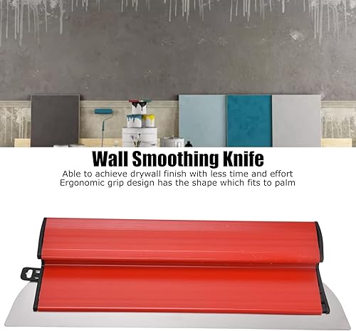 Miniatura 3 de Hoja de desnatado, 15.7 pulgadas de yeso para paneles de yeso, hoja de acabado de hormigón, placa de yeso, capa desnatada, hoja de espátula alisadora