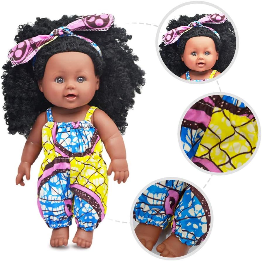 Nice2you 3 Sets Doll Playtime Outfits Clothes for 11 12 13 inch Baby Dolls New Born Baby Dolls Fashion Outfits Include Hair Bands (Dolls are not Included)