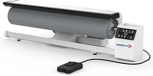 Miniatura 4 de Speedypress R02036 - Prensa rotativa para planchar con soporte, 36.0 in, para ropa, prendas, cortinas, sábanas, manteles (con soporte)