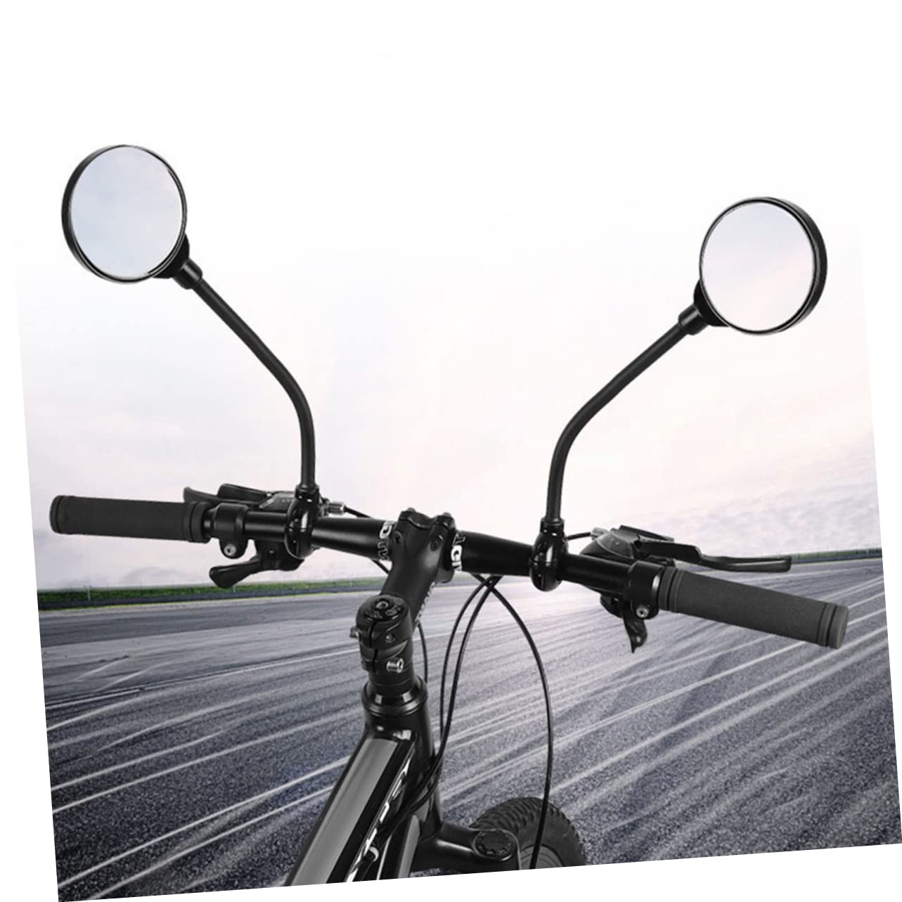 TOYANDONA 2 Pezzi Specchietto Retrovisore Rotondo Per Bici Specchietto Retrovisore Per Ciclismo Per Specchietti Per Per Manubrio Specchietto Per Manubrio