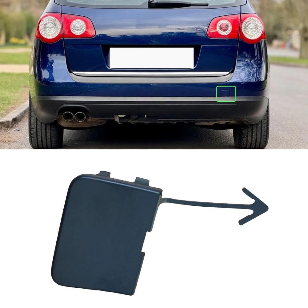 Abschlepphaken-Abdeckkappe Für Die Hintere Stoßstange Passend Für Passat Limousine B6 2006–2011 Teilenummer 3C0807441 3C5807441 Externe Schutzkomponenten