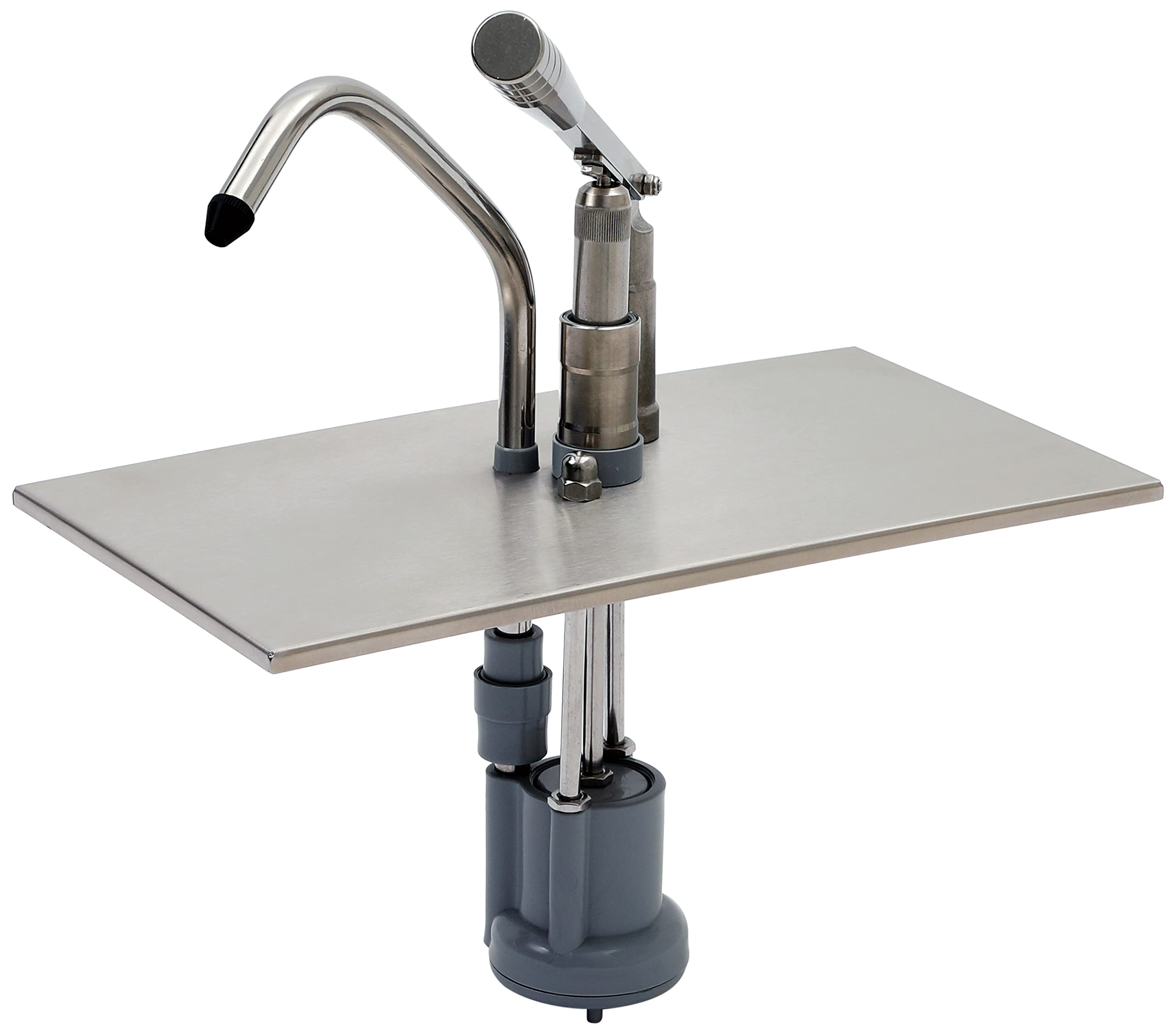 SARO KD-0213 - Coperchio GN con dispenser a pompa, per contenitori GN 1/3, dosaggio da 35 ml, per salse dense, in acciaio inox