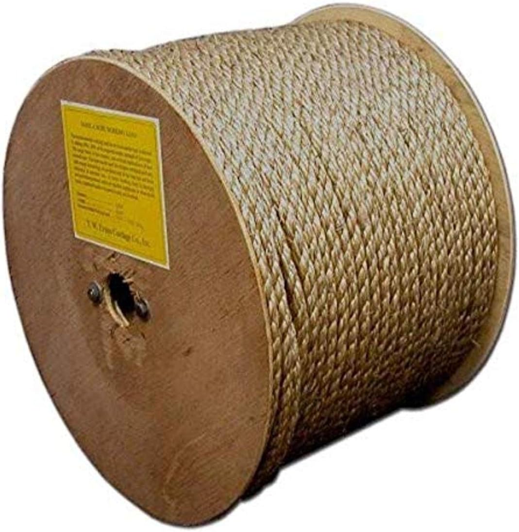 T.W Evans Cordage 3009750 11/2Inch by 50Feet Pure Number1 Manila