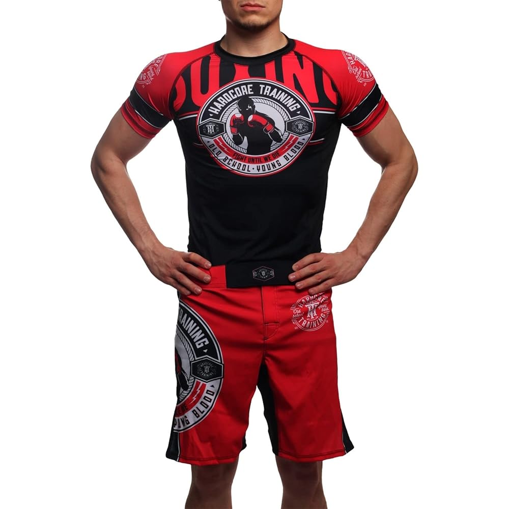 Hardcore Training MMA Shorts Für Herren - Perfekt Für Kampfsport & Fitness