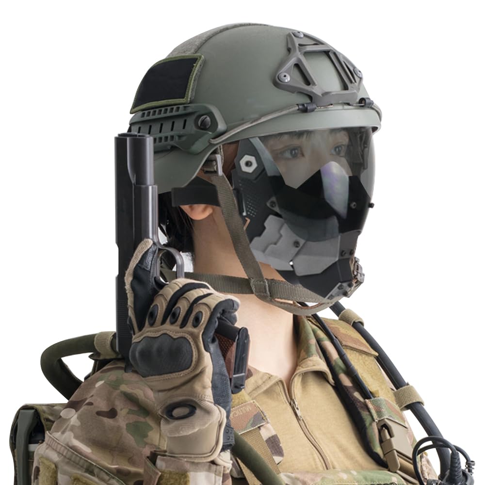 Amazon.co.jp: TMR.Breath G サイバーパンク仮面 サバゲー