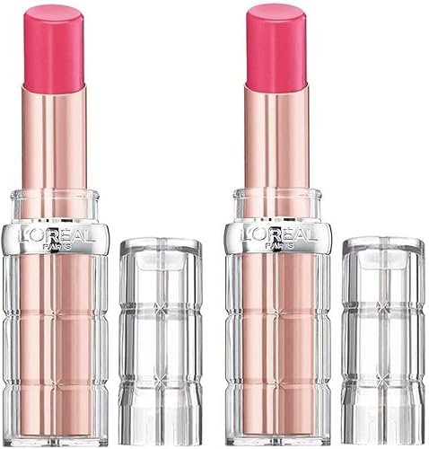 Lote de 2 lápices labiales L'Oreal Paris Colour Riche Plump and Shine, Pitaya Plump 106
