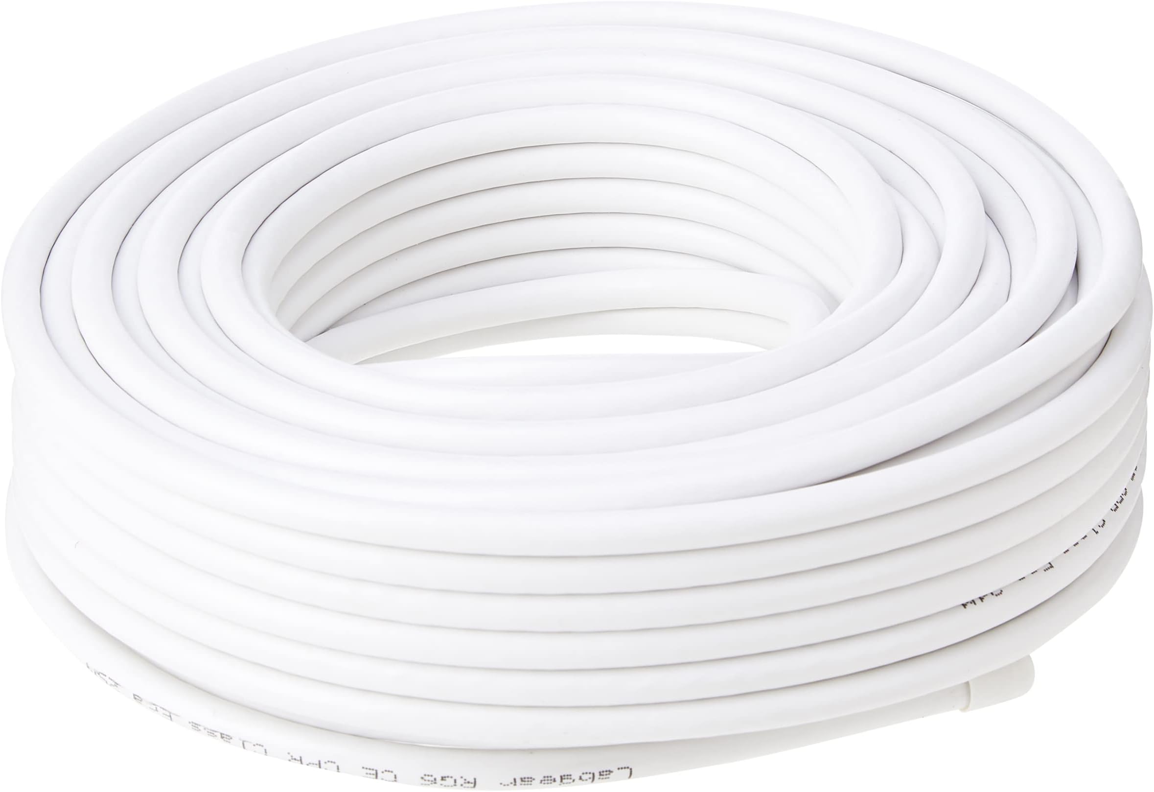 Labgear Coax Cable 25m RG6 White, 27600FW25 Aerial & Satellite Cable Coaxial