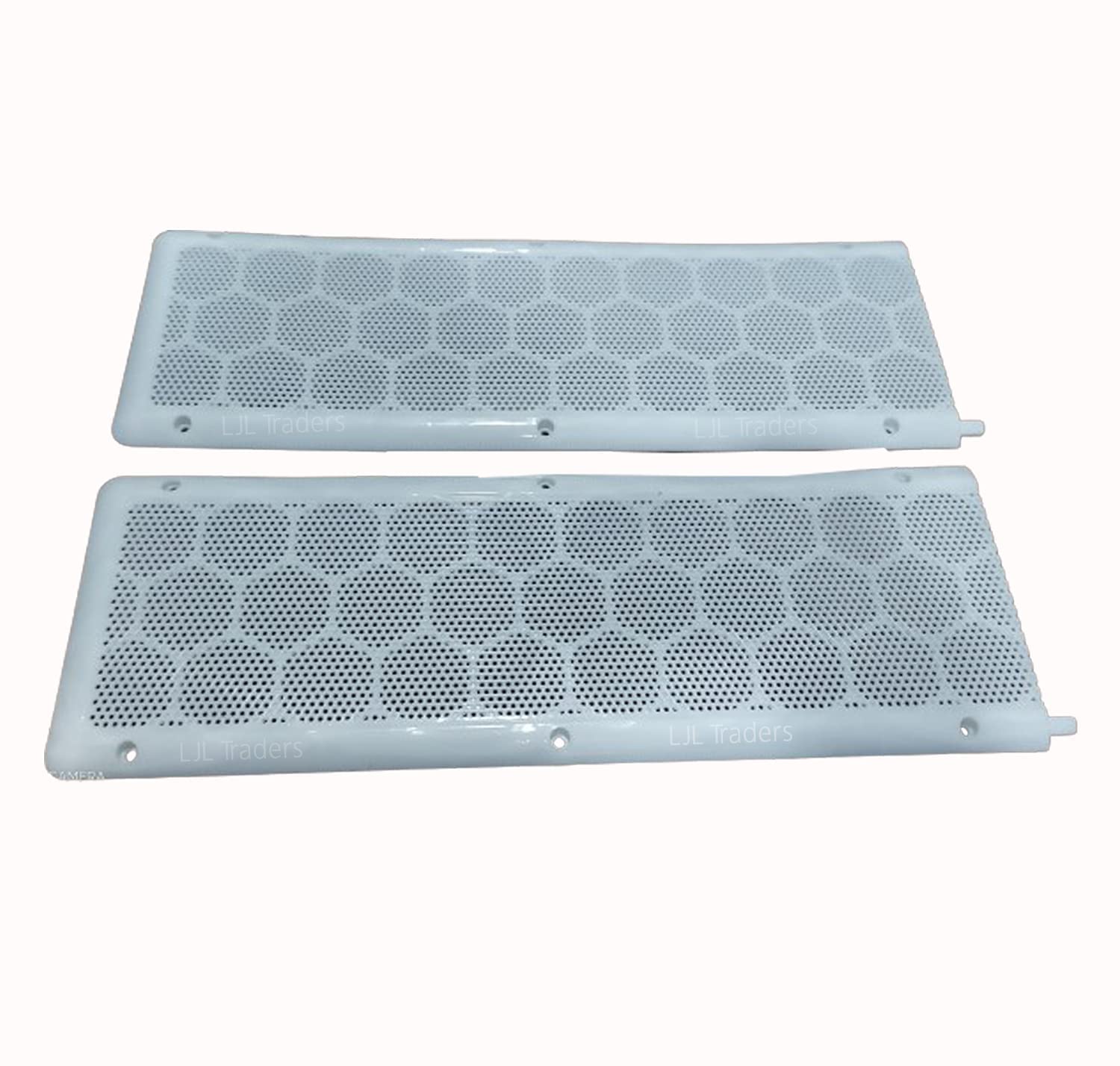Wall Air Ventilation Hole Closer/Mosquito Net with Dust Controller White for Wall 42 x 15 cm (16.5 x 5.75 Inch) - 2 Piece-image-8