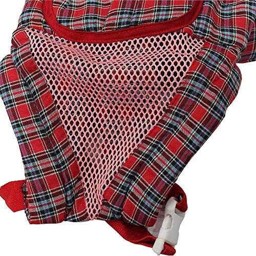 Mochila Canguru Bebê Ergonômico Land JimiBear Super Confortável (Vermelha)