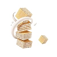 Vista 5 de Gastone Lago Party Wafers - Relleno de crema de coco, 8.82 onzas, 8.82 oz (paquete de 2) (Coco, paquete de 2)