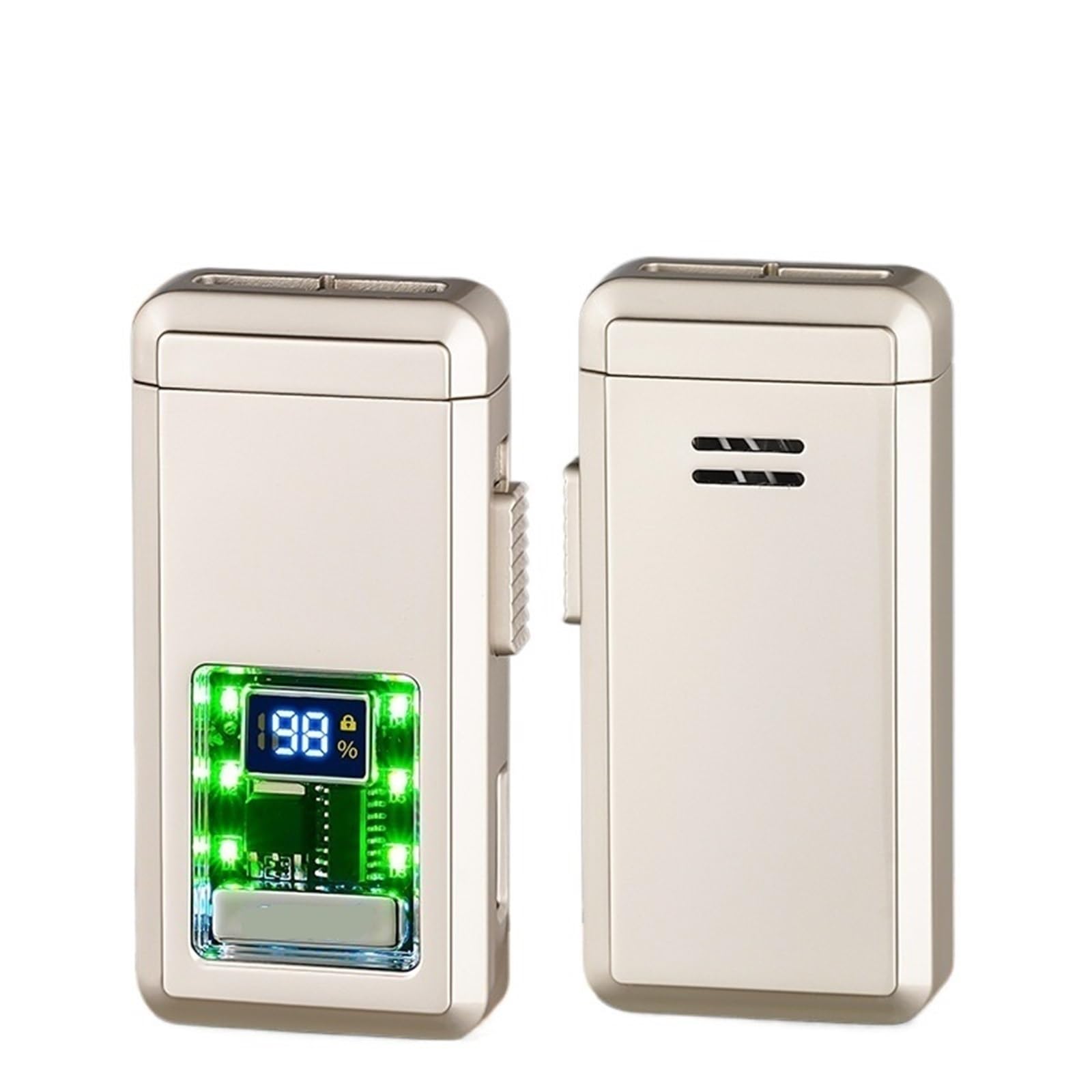 Encendedor con sensor inteligente de llama ancha para evitar falta de gas