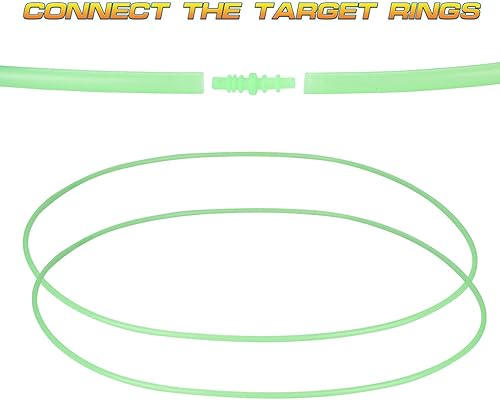 Miniatura 4 de Juego de dardos para césped brillan en la oscuridad juguete para patio trasero para uso al aire libre juguete para niños y adultos  Diversión para