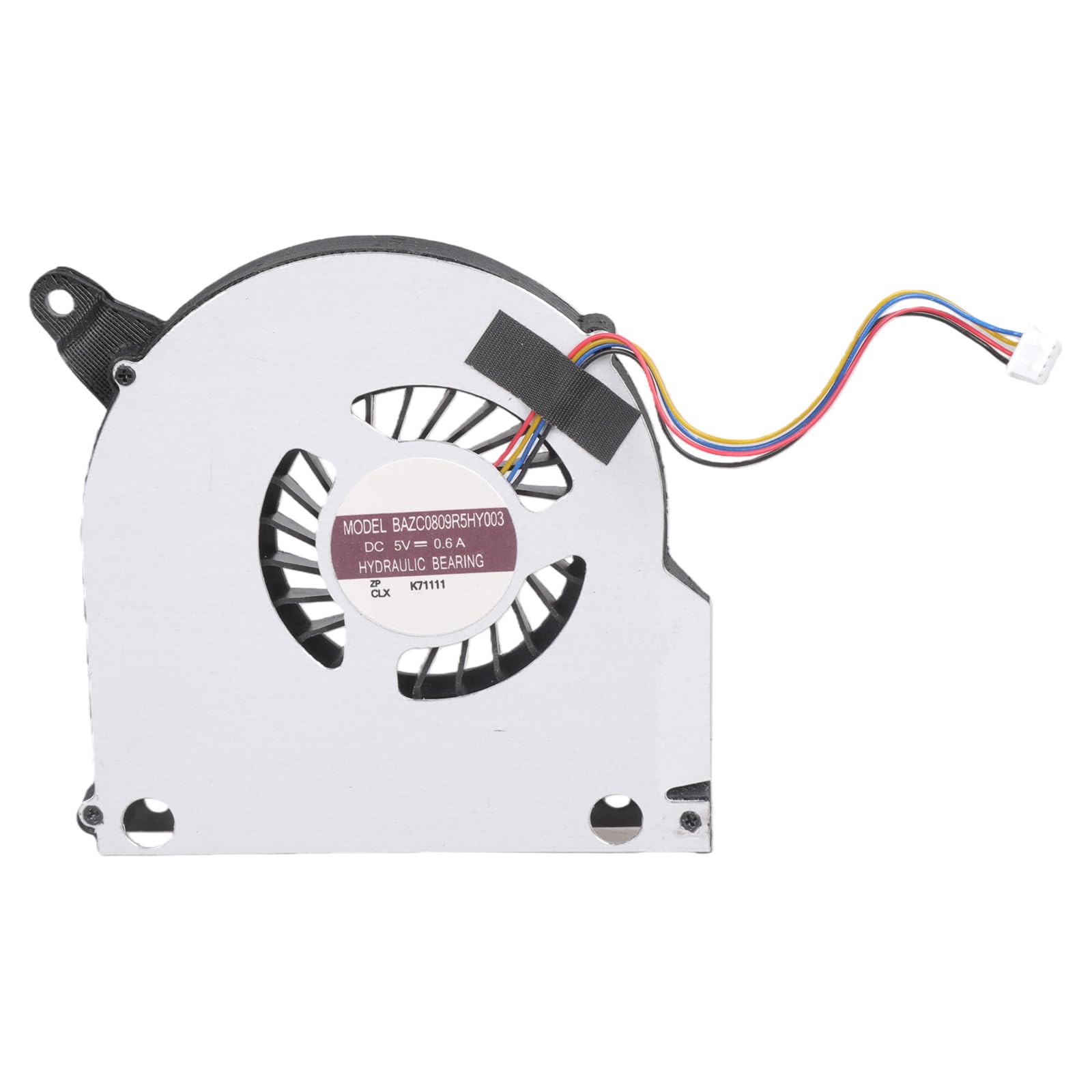 Ventola raffreddamento CPU portatile DC5V 5W 4Pin 4 fili Ventola raffreddamento per NUC11PAHi5 NUC11PAHi7 Raffreddatori CPU portatile