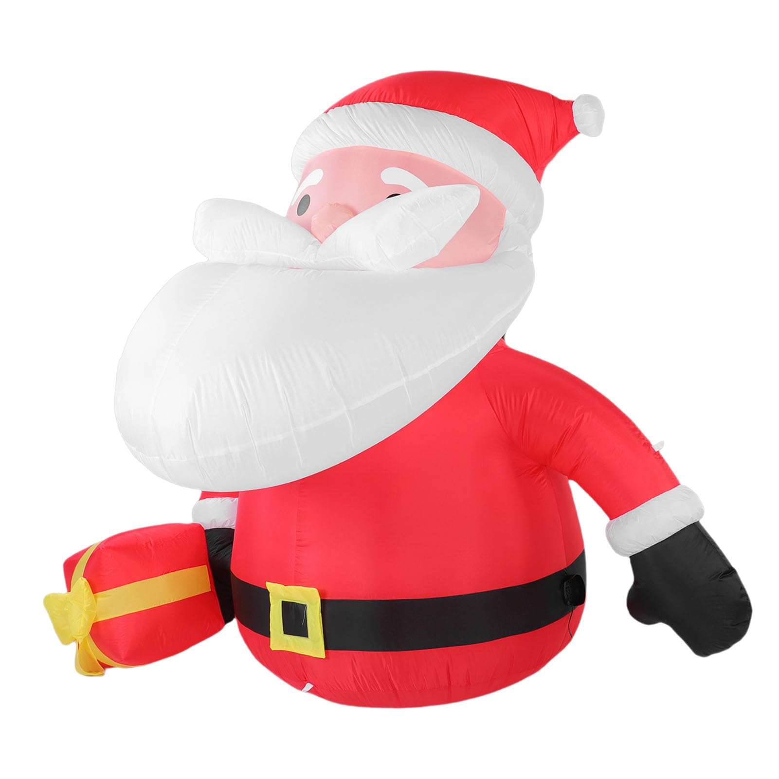 Papá Noel inflable de 190 pies, poliéster 190T con
