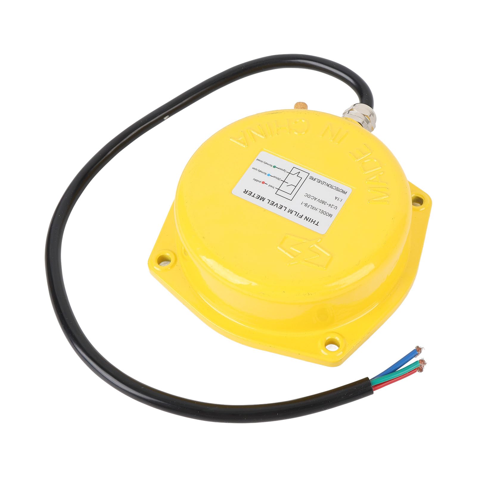 Sensor de Medidor de Nivel de Acero Inoxidable de Película Delgada para Detección de Material de Gránulos de Polvo Industrial 24-380V