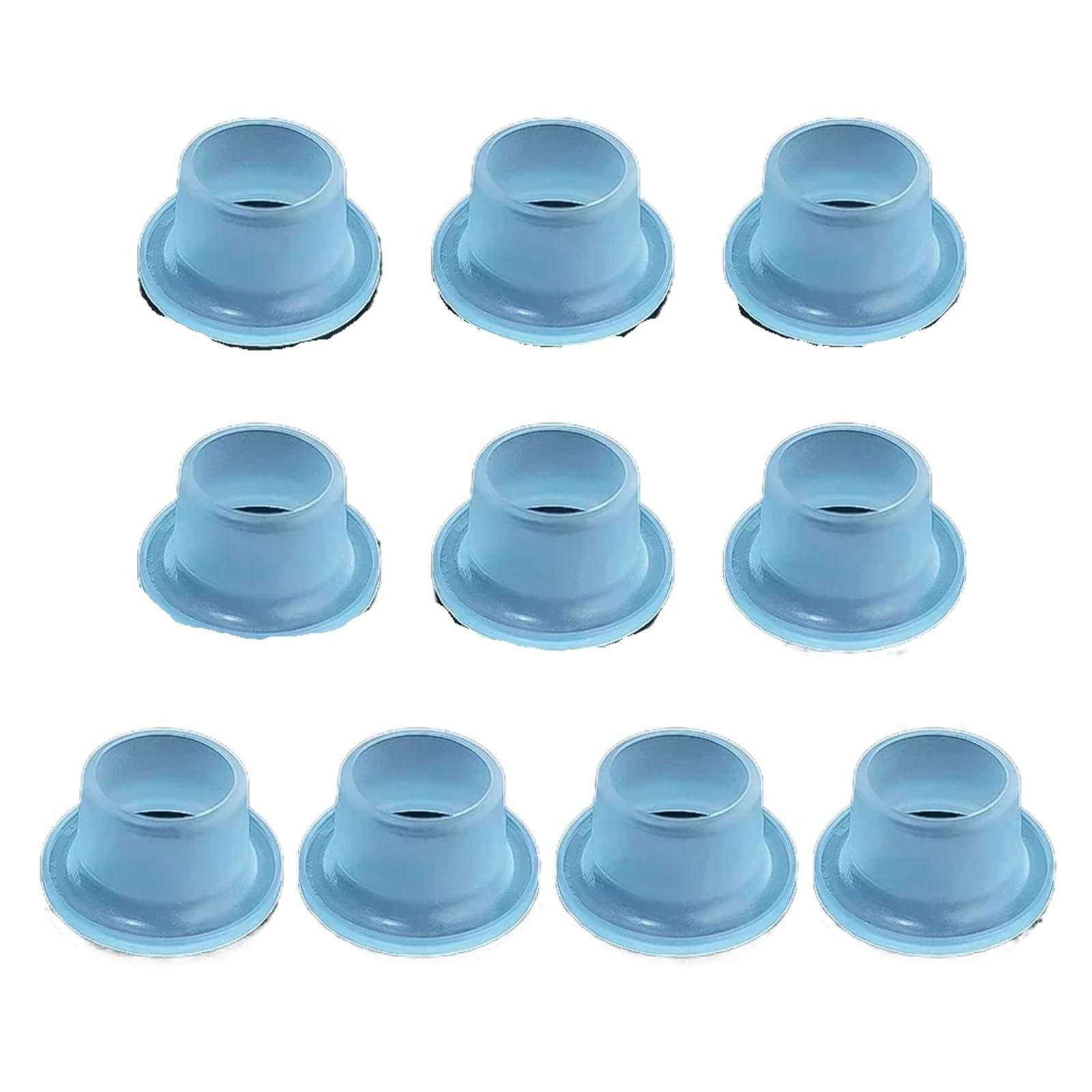 Junta de sellado a prueba de fugas for grifo, arandela de sellado de manguera de tubo de goma, junta de silicona for enchufe de plomería, prevención de fugas, 60/10 Uds.(B Blue,60PCS)