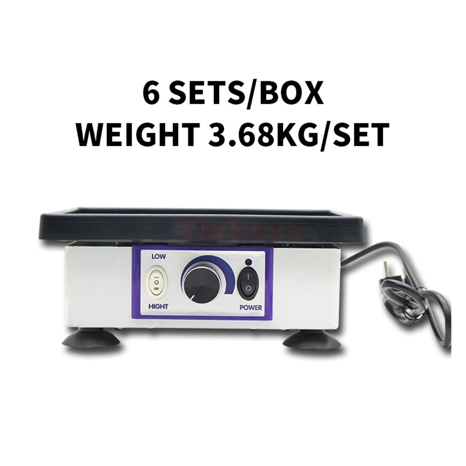 120 W Quadratischer Vibrator Laborgeräte Mo Oszillator Leistungsstarker Vibrator Vibrationstisch For Gips JT-51B