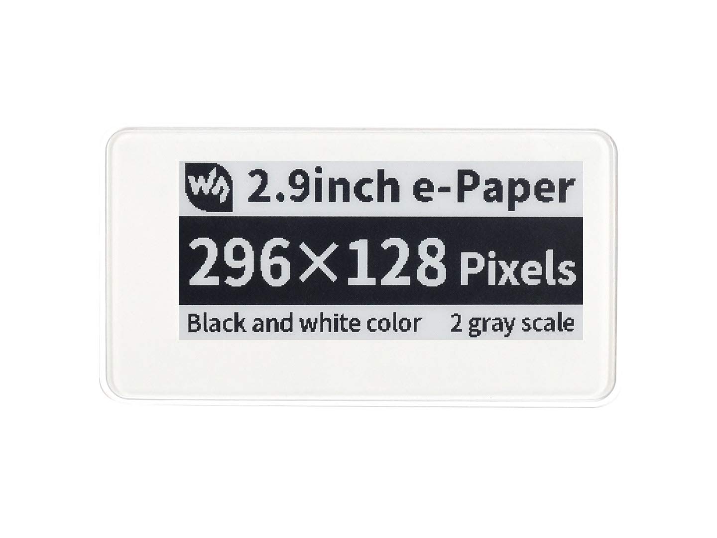 Waveshare 2.9inch Passive NFC-Powered e-Paper Module, with ABS Plastic Shell, for Price Tags/Shelf Labels