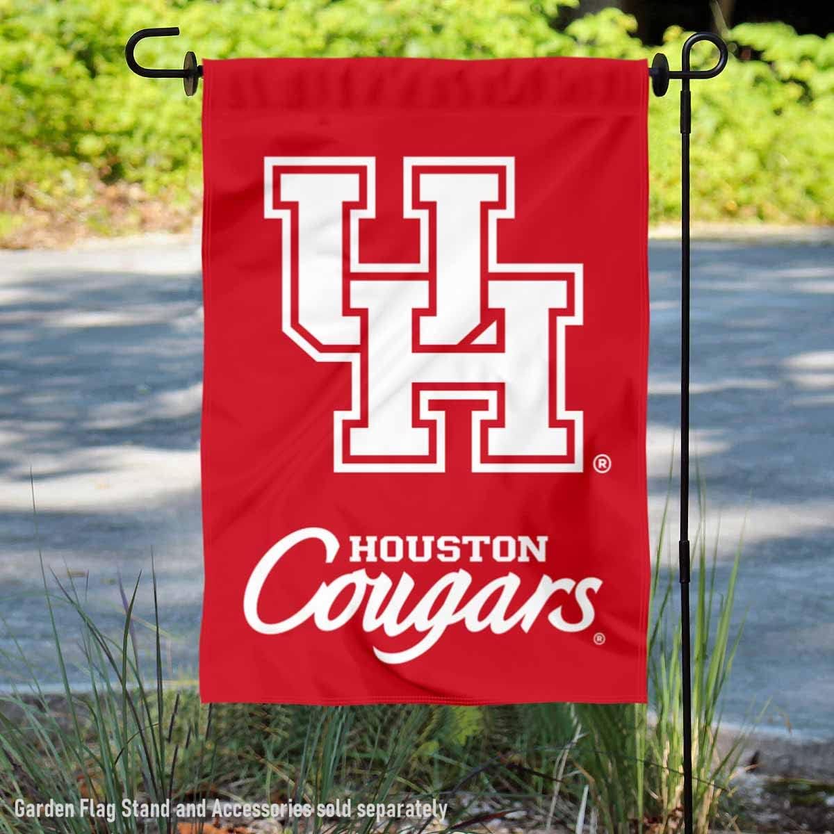 College Flags & Banners Co. Houston Cougars Garden Flag and Yard Banner - Image 2