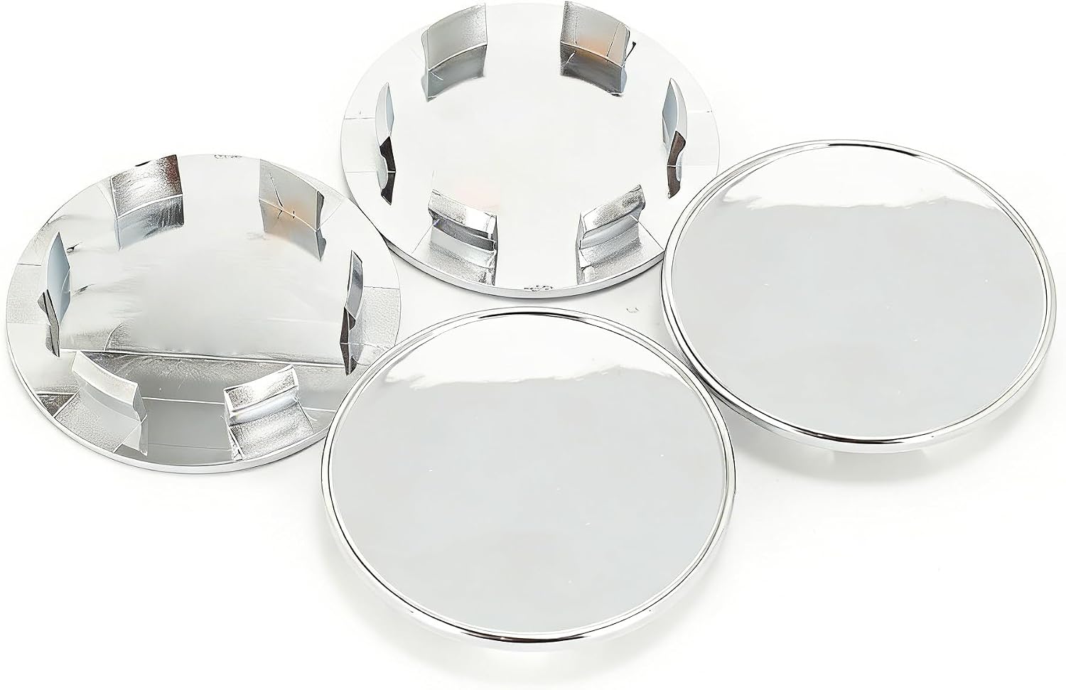 4Pcs 76.3mm(3in) Wheel Center Caps Wheel Rims Replacement 3088 06 or 139 Chrome Hub Caps, Compatible with American Eagle Alloys Rim Caps