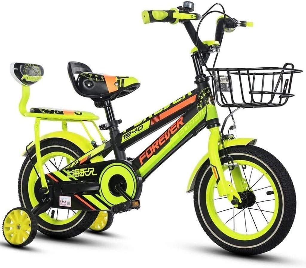 国内送料無料 自転車 快適なバックシートでは3 7歳の少年に適した子供のバイク 少年のバイク 14インチ 3 Color