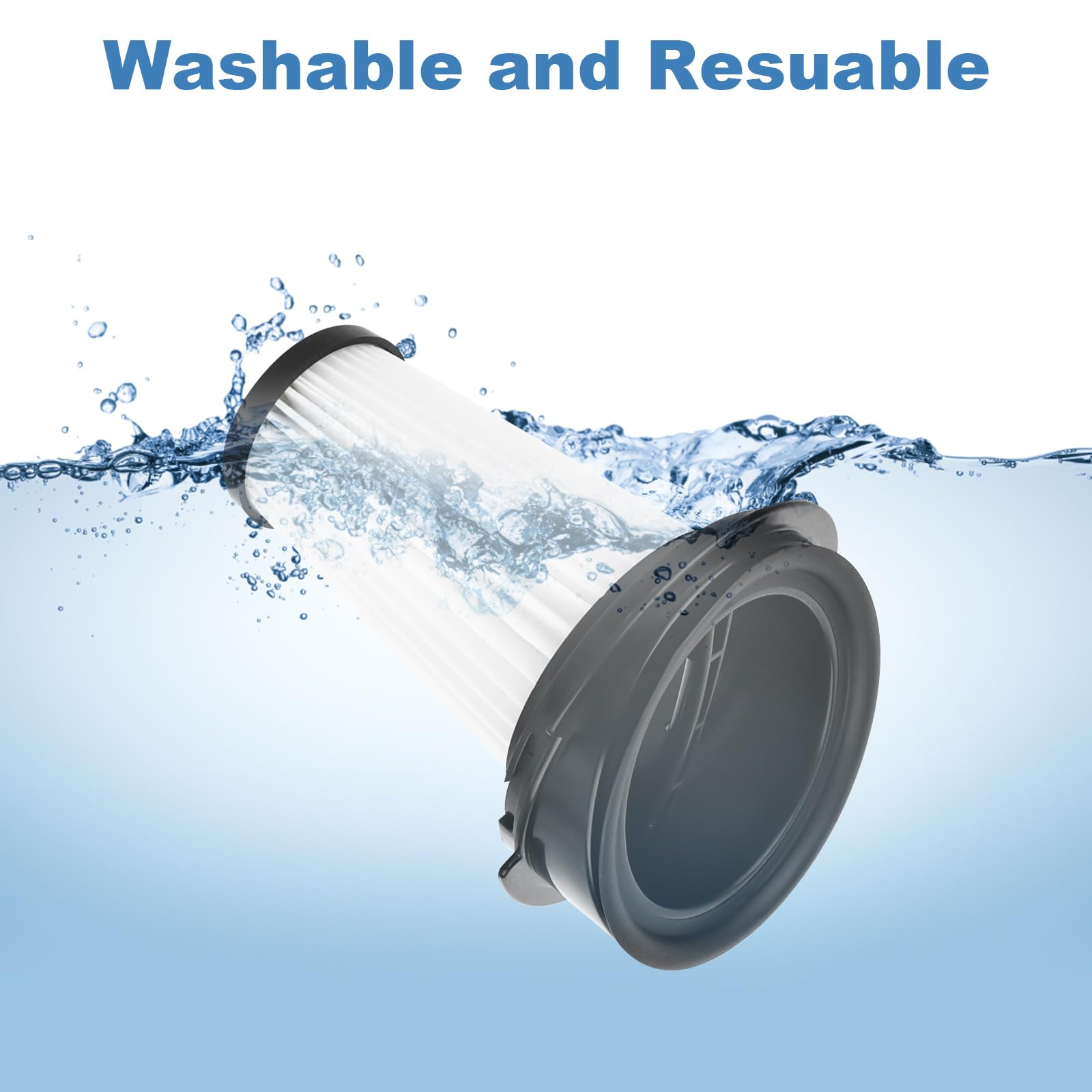 Staubsauger-Ersatzfilter – 2 Stück, Passend Für Rowenta RH6545 ZR005201, Waschbar