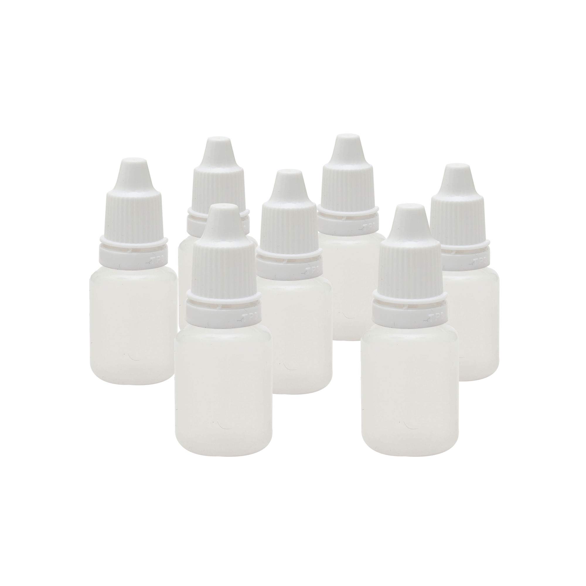 Homeotrade 10ml Sealed Liquid Dropper Bottles For Homeopathic and Ayurvedic with Cap and Inner - 100pieces…