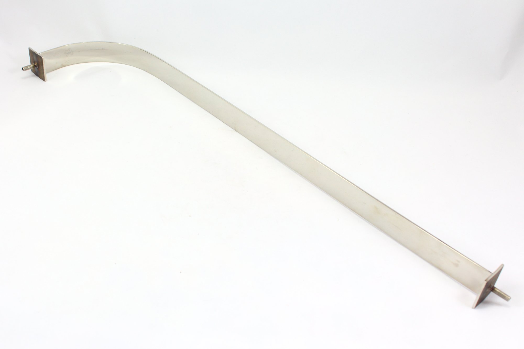 Barra de ducha de acero inoxidable Di Vapor pulido con dimensiones de 58x12 cm