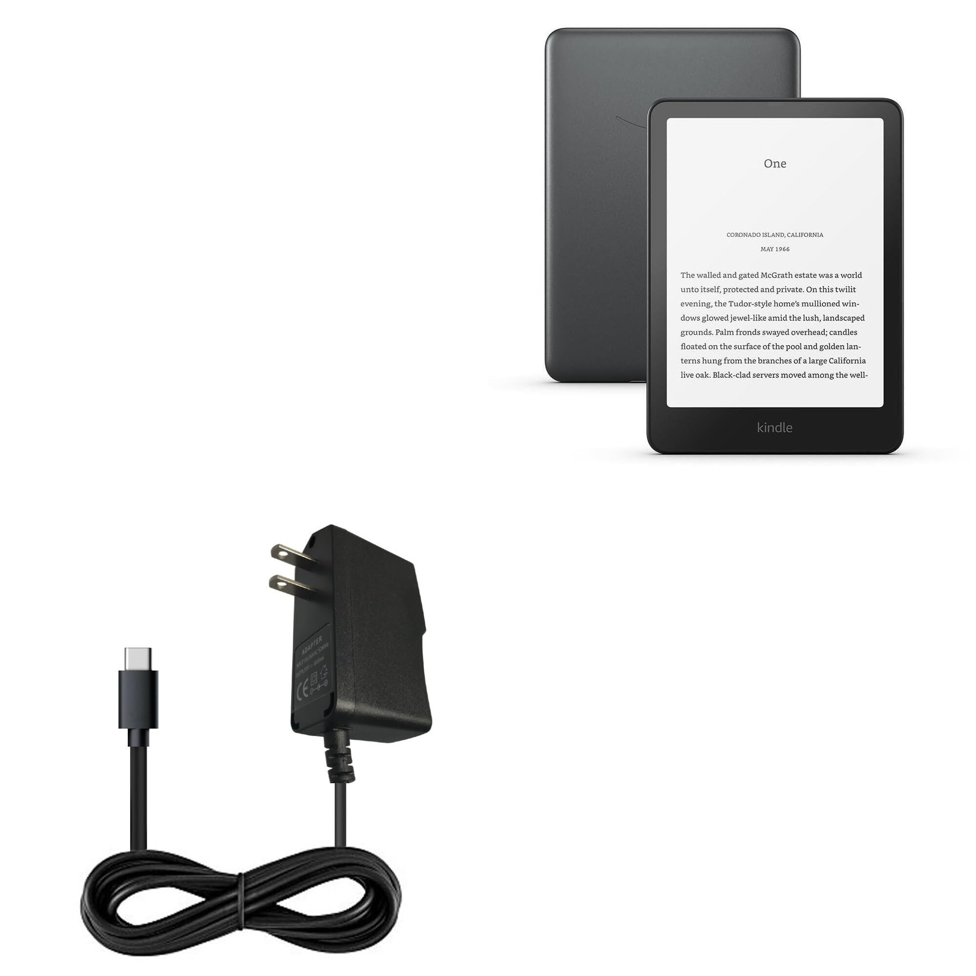 Kindle 6インチ 本体 充電器付き Amazon.com: BoxWave Charger Compatible with Amazon Kindle