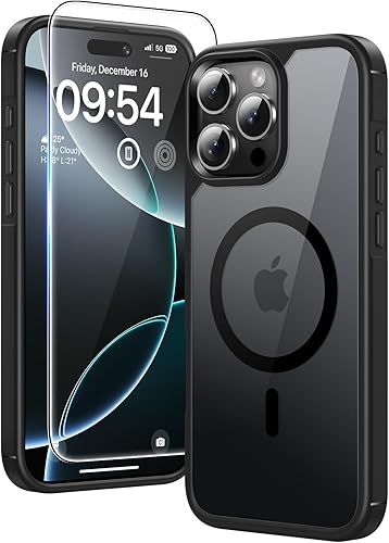 Miniatura 149 de TAURI - Funda a prueba de golpes para iPhone 15 Plus de 6.7 pulgadas, 3 en 1, no se pone amarilla, con 2 protectores de pantalla, protección