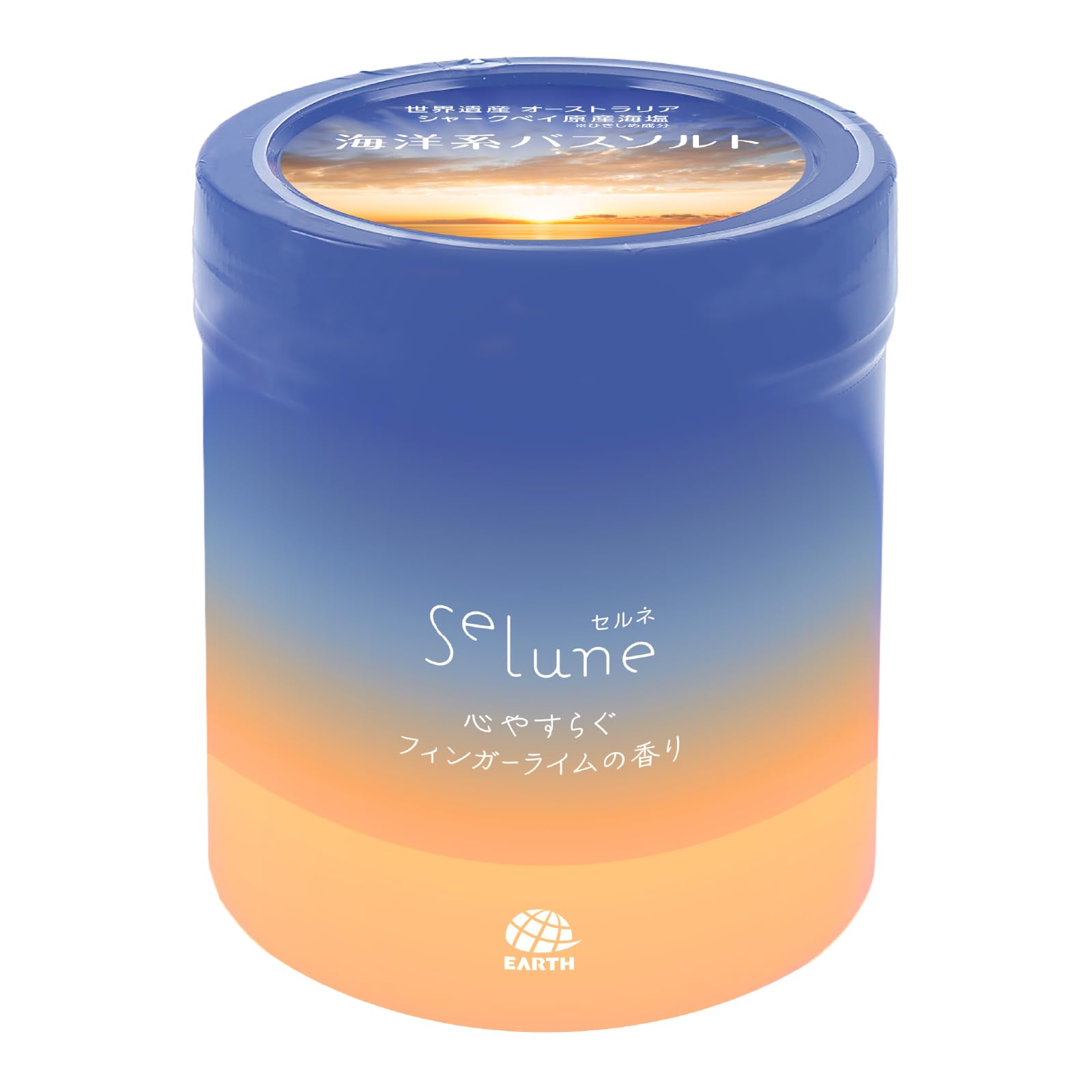 Selune Carbonated Bath Salt, Finger Lime, 500g
