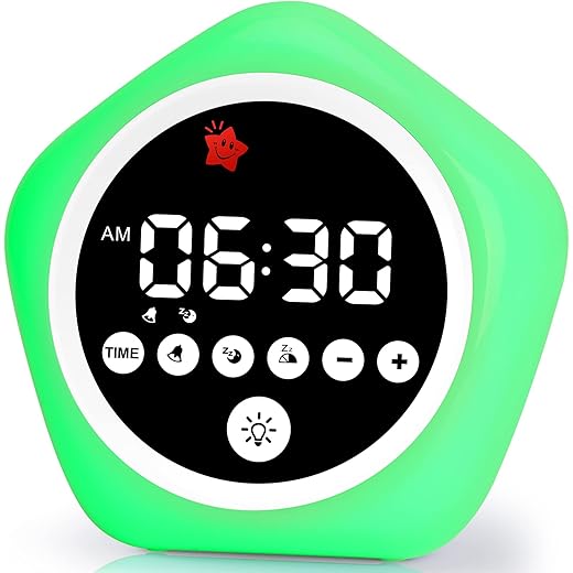 OK to Wake Toddler Sleep Training Clock