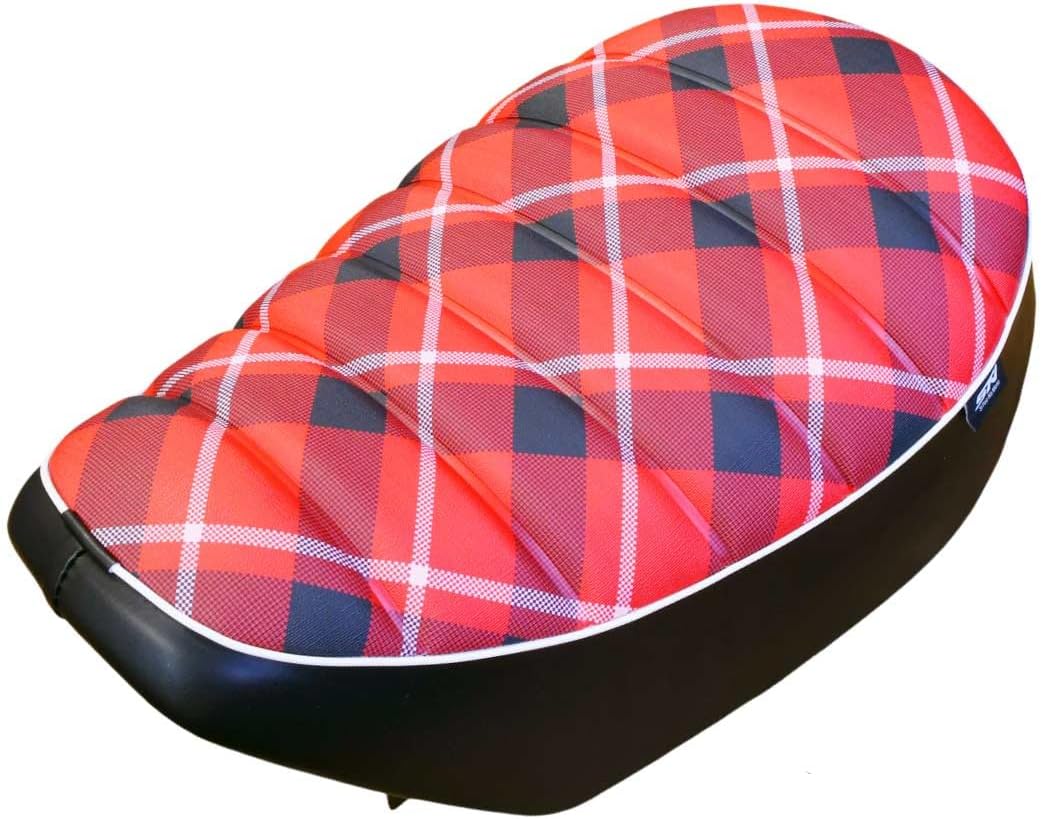 GN125 黒赤エナ タックロール シート /②GN125H GN125-2F 楽天