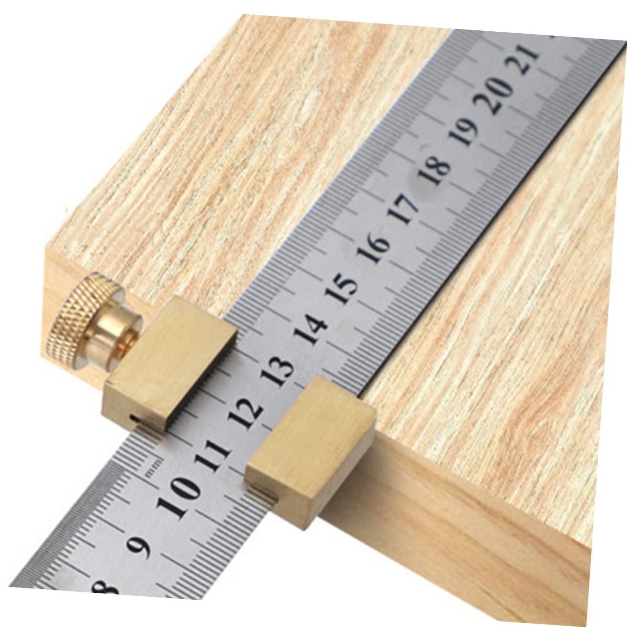 Artibetter 3sets Righello Per Marcatura Con Limitatore Strumento Di Misurazione Manuale Inossidabile Per Falegnami e Piastrellisti