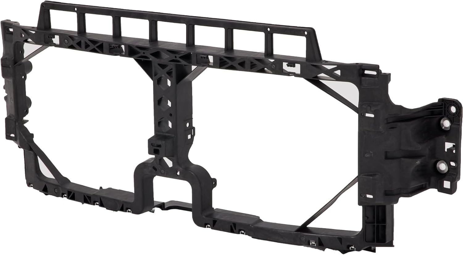 Plastic Front Header Panel Radiator Core Support Bracket Compatible with 2017-2019 Ford F250 F350 F450 F550 LC3Z8B455B HC3Z8B455A