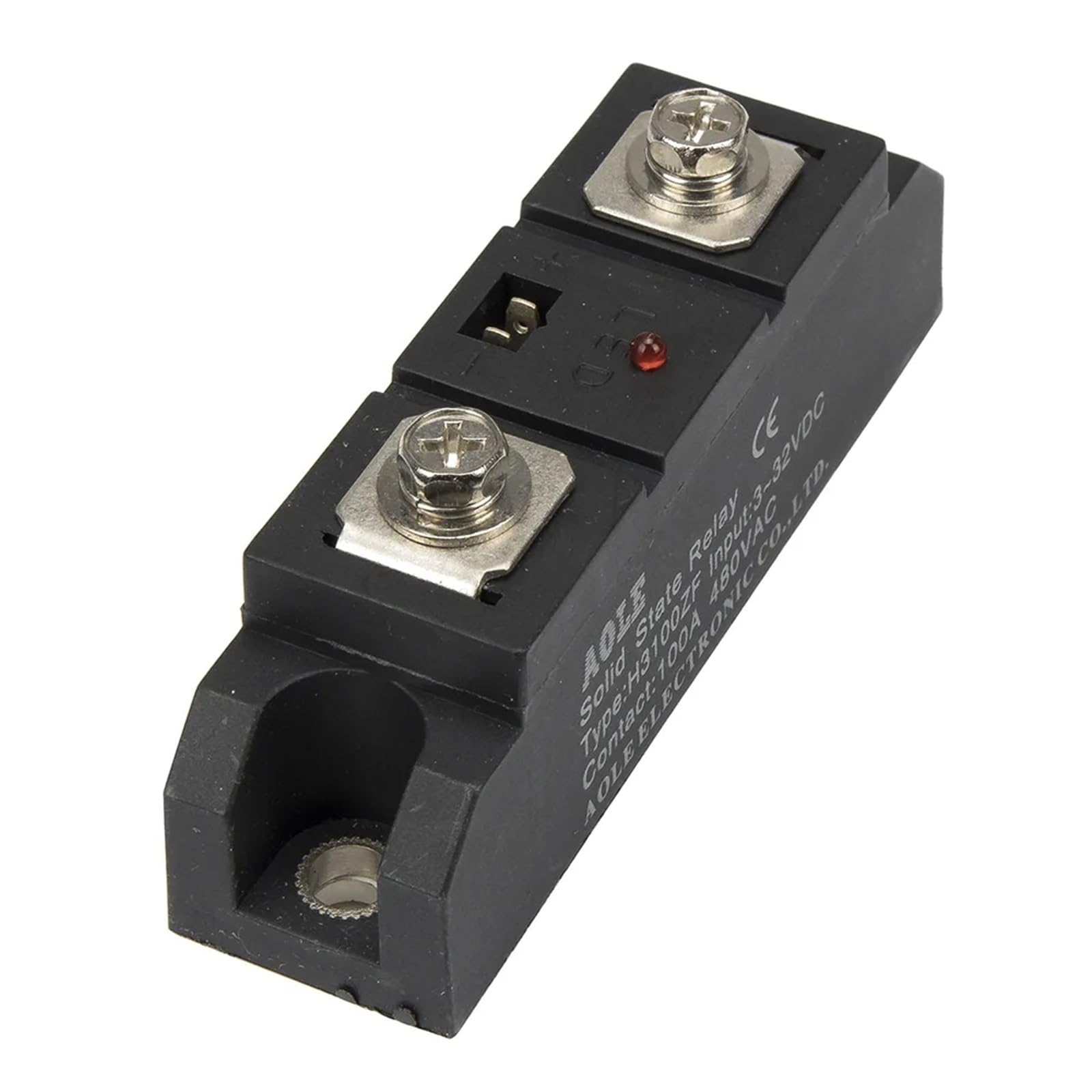 Relais Statique SSR H3100ZF 100A pour remplacer les contacteurs bruyants de 24 à 480 Vca