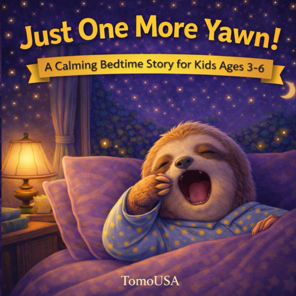 Just One More Yawn!: A Calming Bedtime Story for Kids Ages 3–6