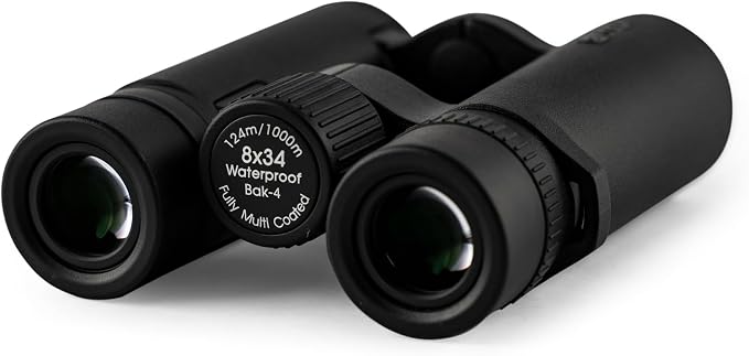 Binoculares Osprey Global 8x34 Negro Compacto miniatura 3
