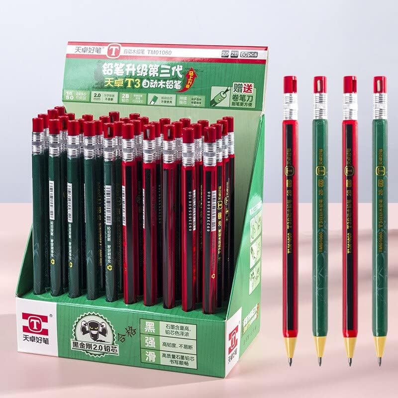Mayatra's Kawaii Mechanical Pencil 2.0 HB Graphite Leads with Sharpener for Kids – Sharpened Pencils for Kids,Pencils for Kids,Cute Pencils,Pencil for Drawing and Shading (Multicolor) (Pack Of 10)