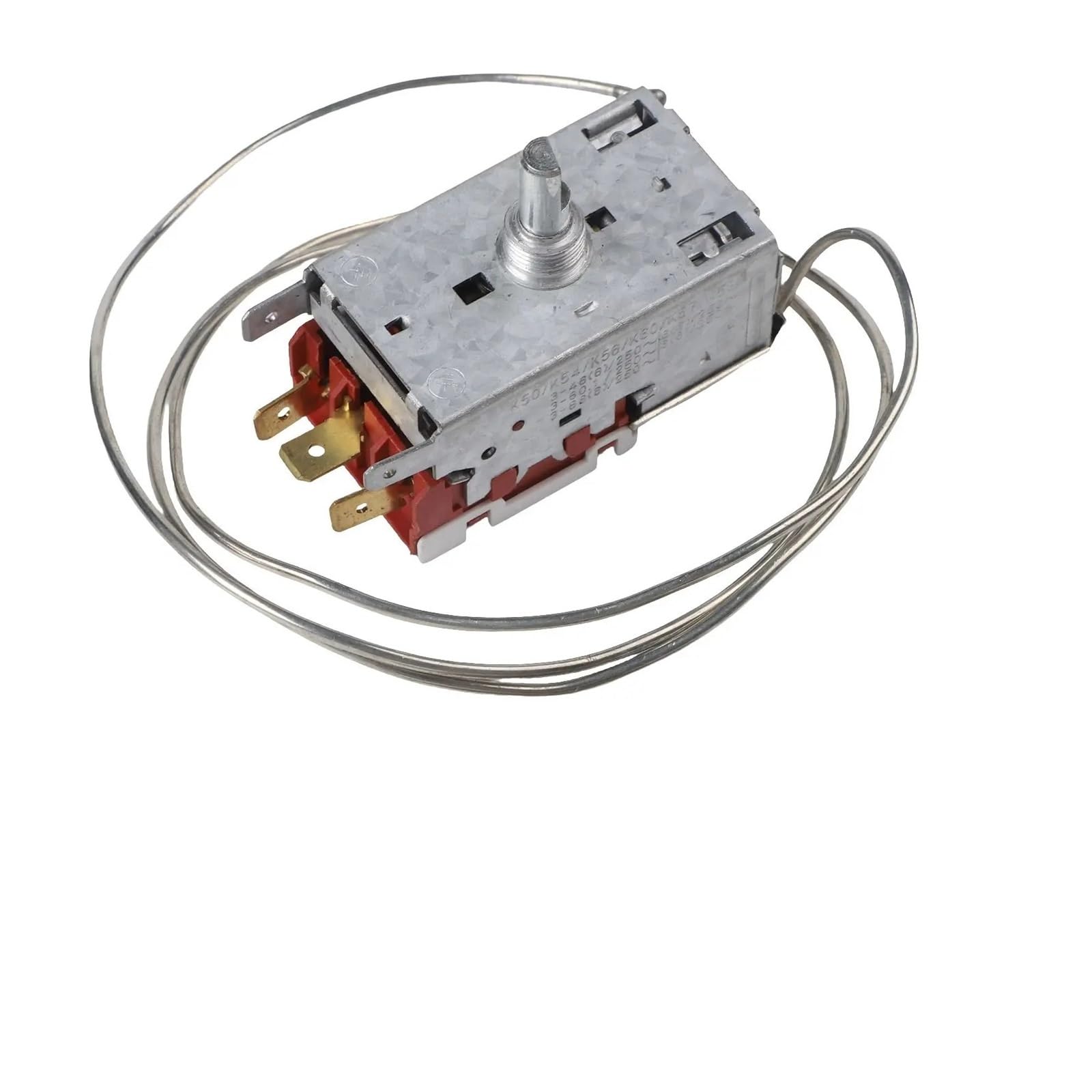 Interruttore termostato per frigorifero, compatibile con Siemens, con asse a D da 80 cm.