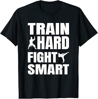 Karate Fighter Cintura Nera Merchandise Arti Marziali Kyokushin Maglietta