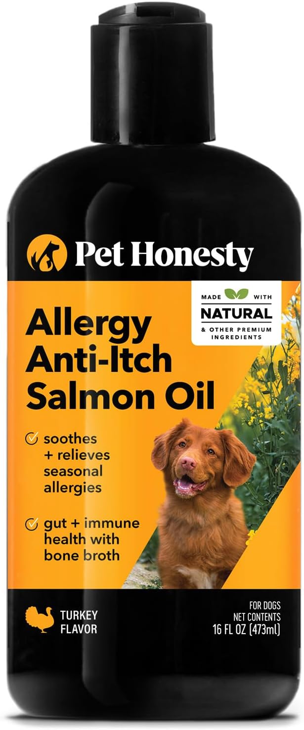 Pet Honesty Dog Allergy Relief Salmon Oil AntiItch for