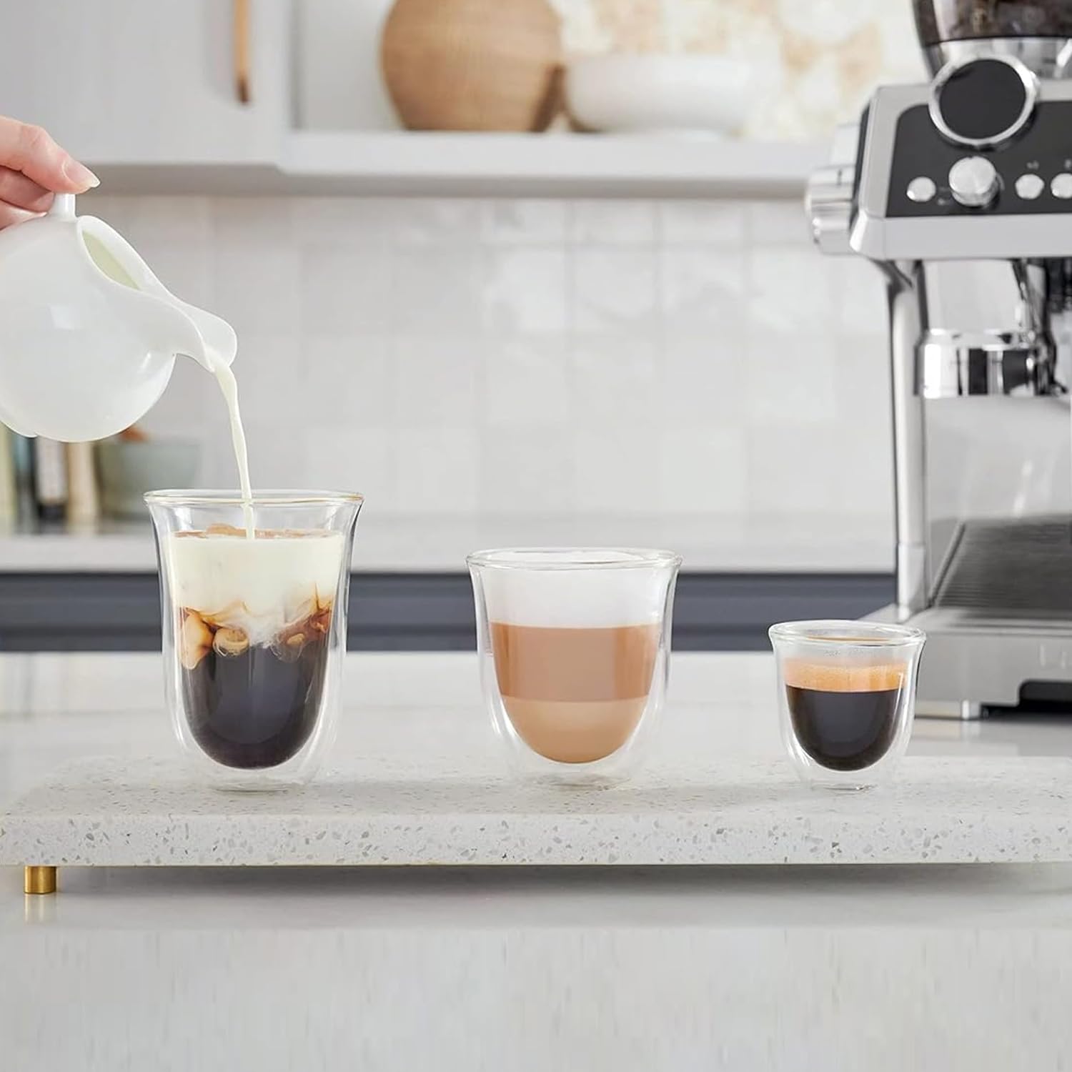 デロンギ De'Longhi コーヒー豆　グラス セット 5513284171.jpg