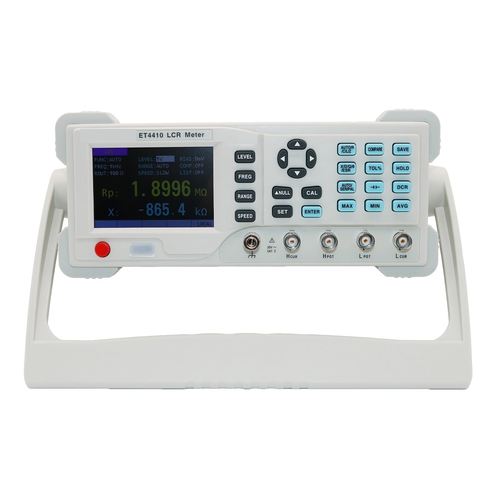 JVDDI 10Hz-100KHz Desktop Digital LCR Meter Capacitance Resistance Impedance Capacitance Inductance Measure Instrument