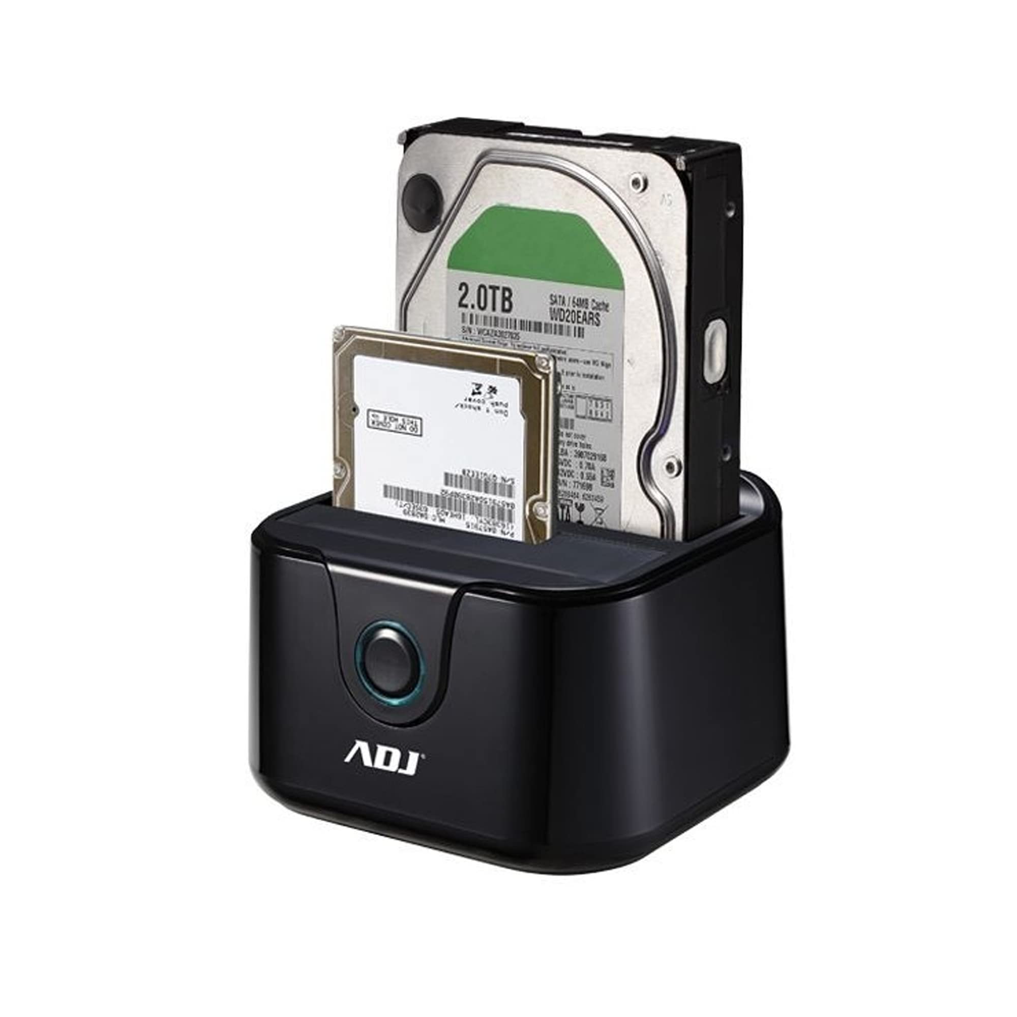 DOCKING STATION ADJ HDD2.5/3.5 MAX8TBBK DOUBLE CLONAZIONE USB 3.0 SATA