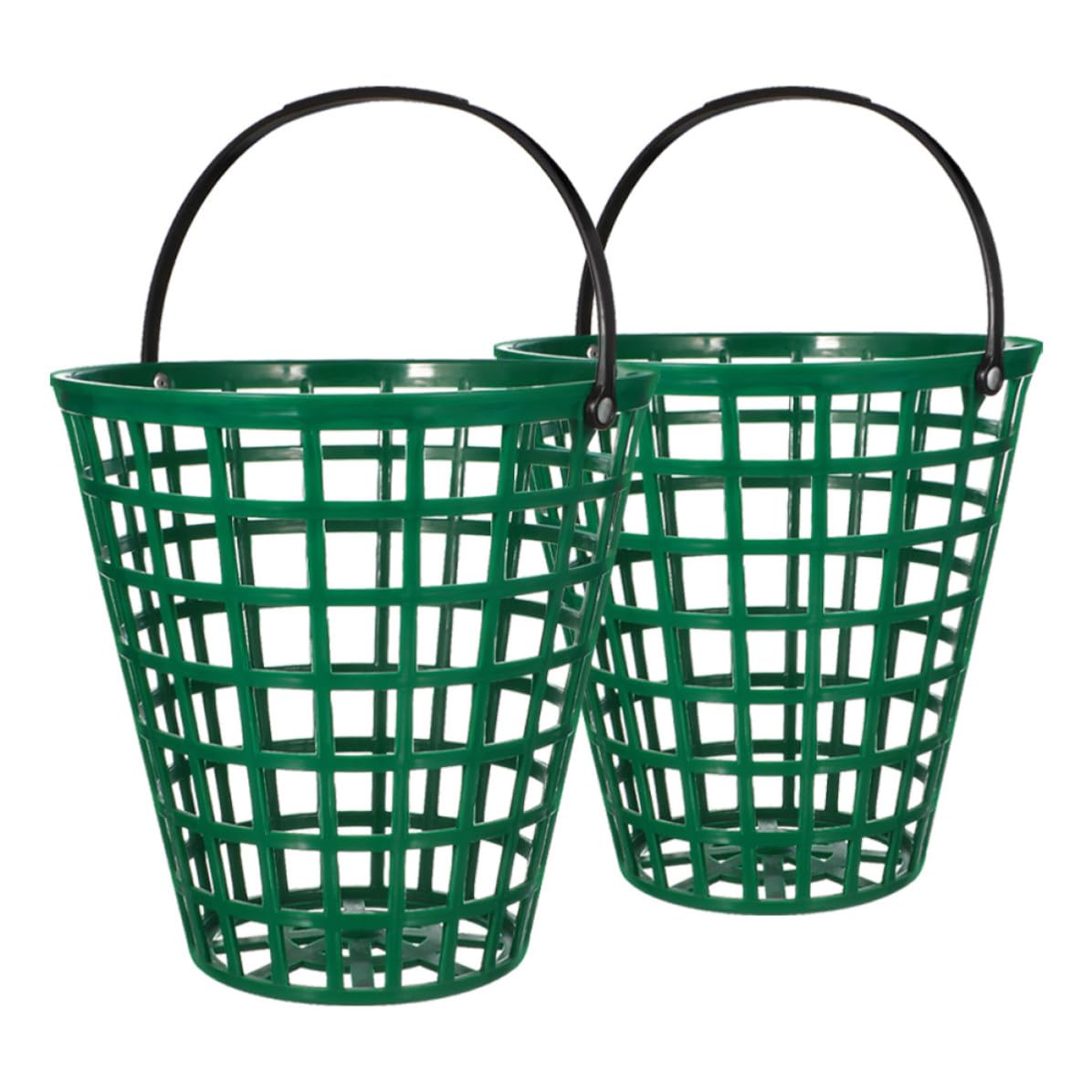 Artibetter Cesta de Golf Portátil y Ligera para Bolas, Plástico